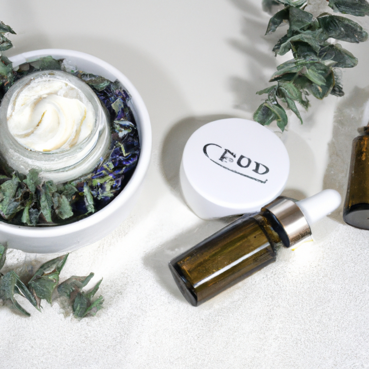 Upgrade your natural skin care routines with the ultimate CBD-infused indulgence. This luxurious cream and oil combo, paired with calming lavender and eucalyptus, will leave you feeling refreshed and rejuvenated. Don't forget to add in some self-care tools like a jade roller and soft-bristled brush for the ultimate pampering experience.