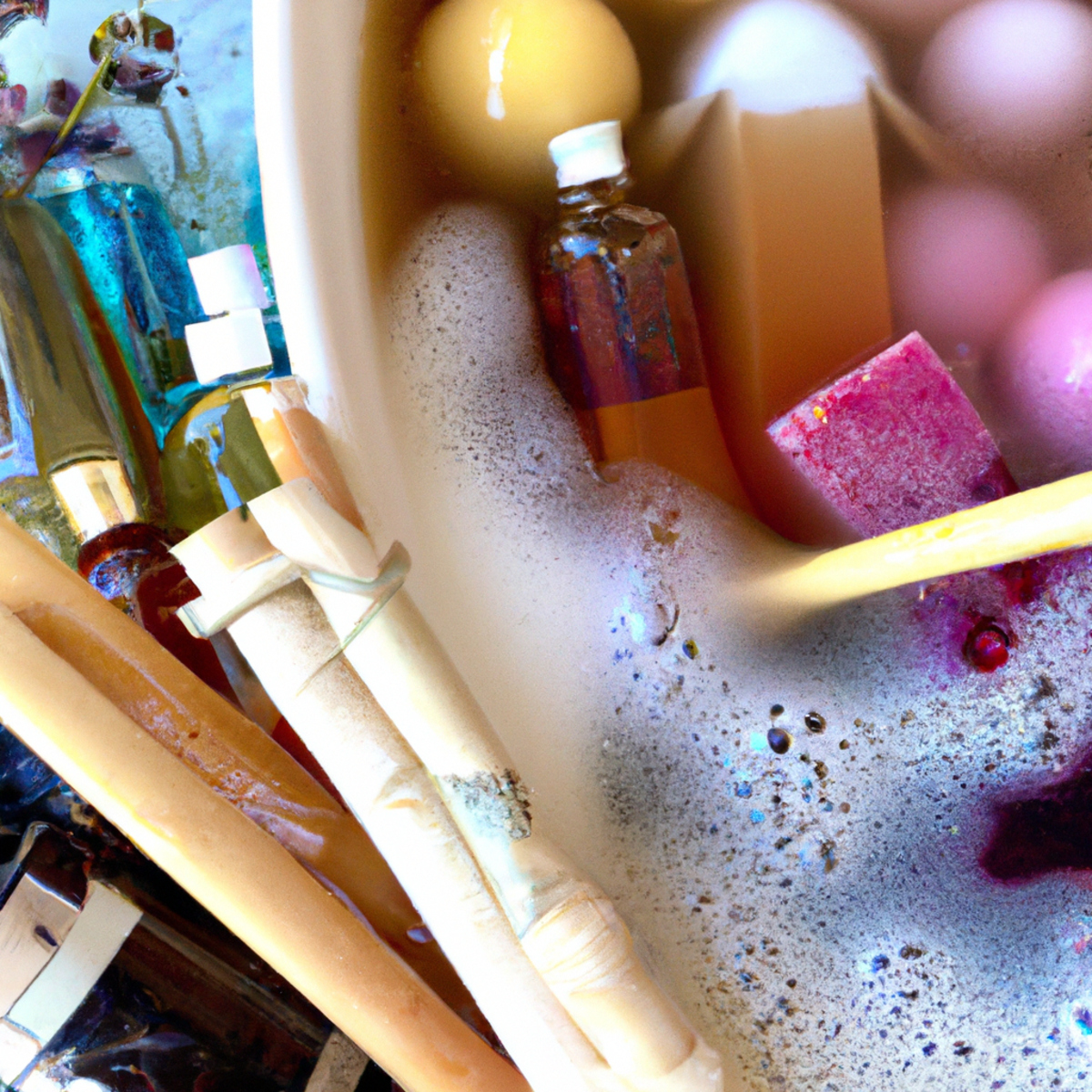 Luxurious bath and body treats in a beautifully arranged display, inviting you to indulge in self-care.