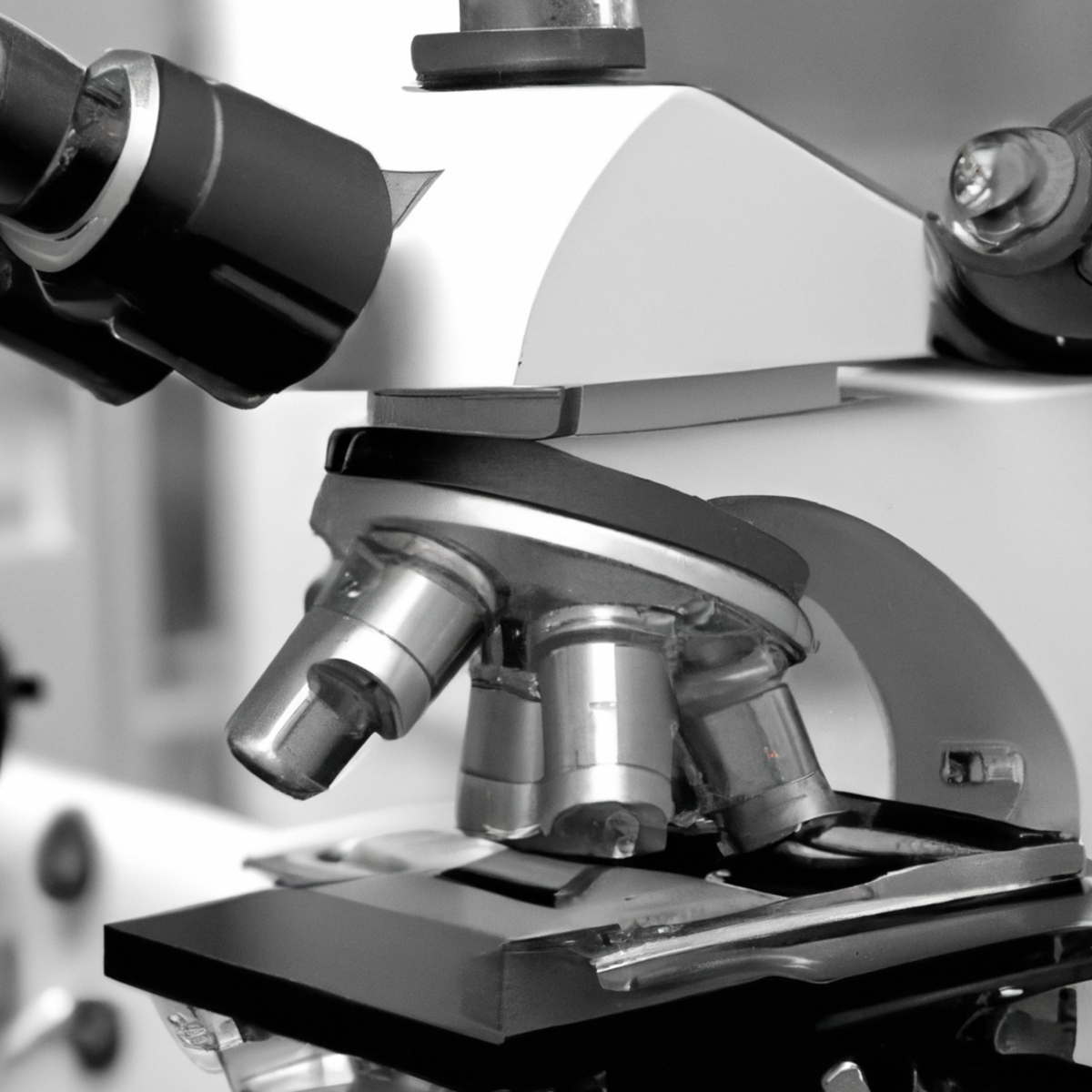 Close-up of laboratory microscope, symbolizing scientific exploration in understanding Leopard Syndrome-Leopard Syndrome