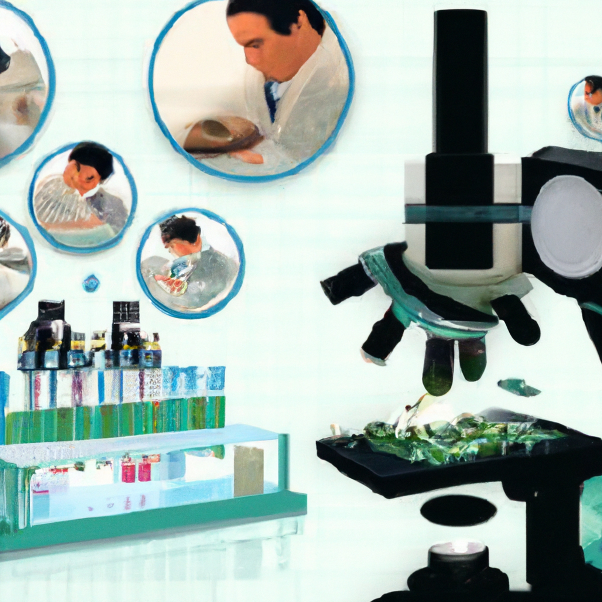 Medical laboratory with scientific equipment, emphasizing accurate diagnosis and management of Lesch-Nyhan Syndrome.