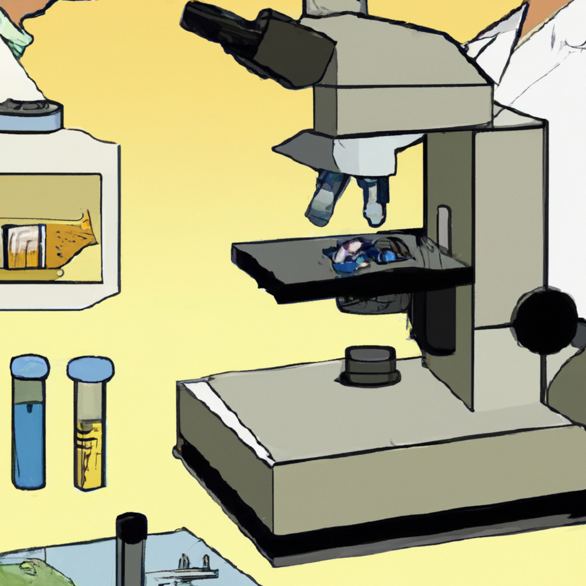Medical laboratory with scientific instruments and equipment, emphasizing precision in diagnosing and managing Fabry Disease.