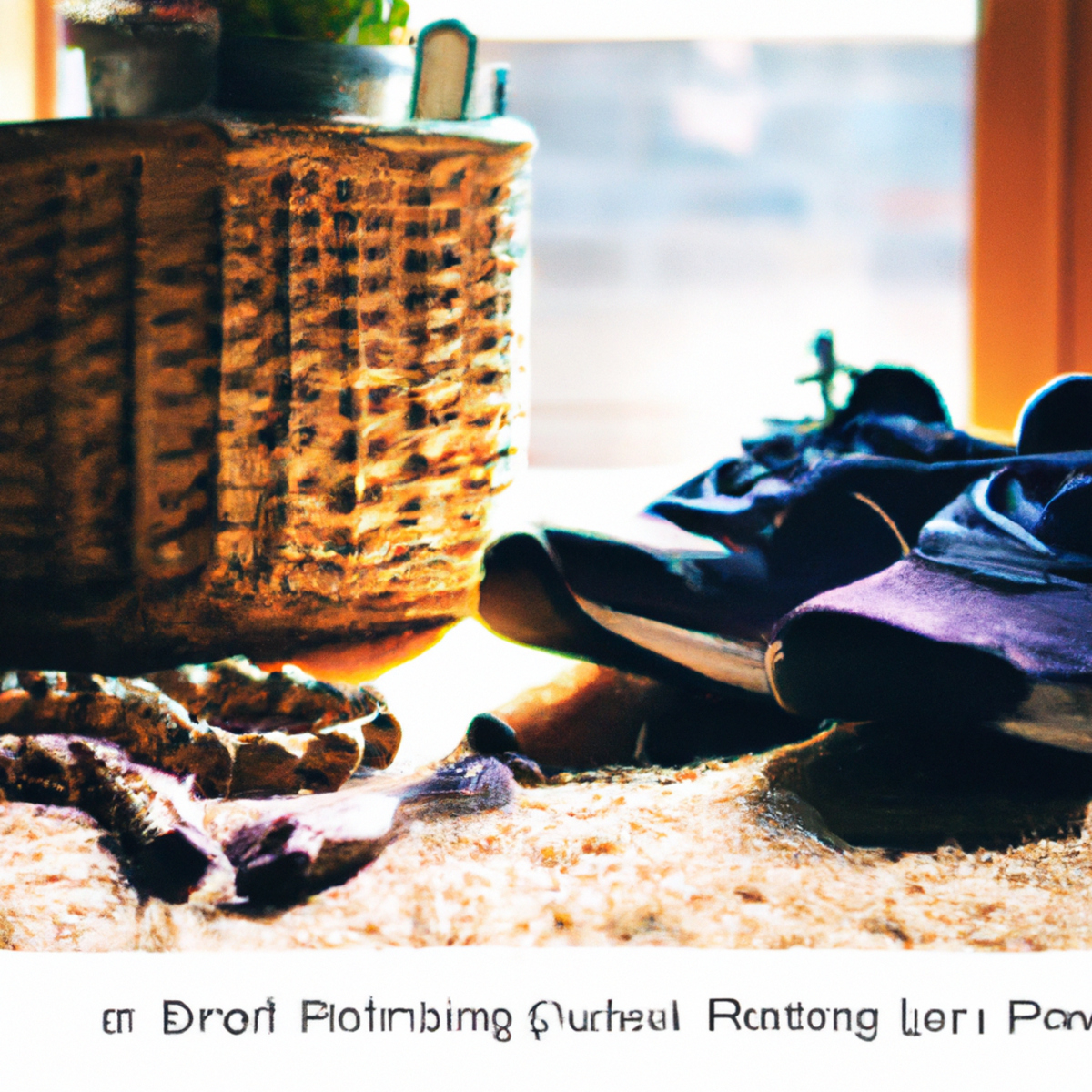 Resilience and hope in living with Pulmonary Alveolar Proteinosis (PAP): worn-out shoes, books, vibrant flowers, and warm sunlight symbolize strength and perseverance.