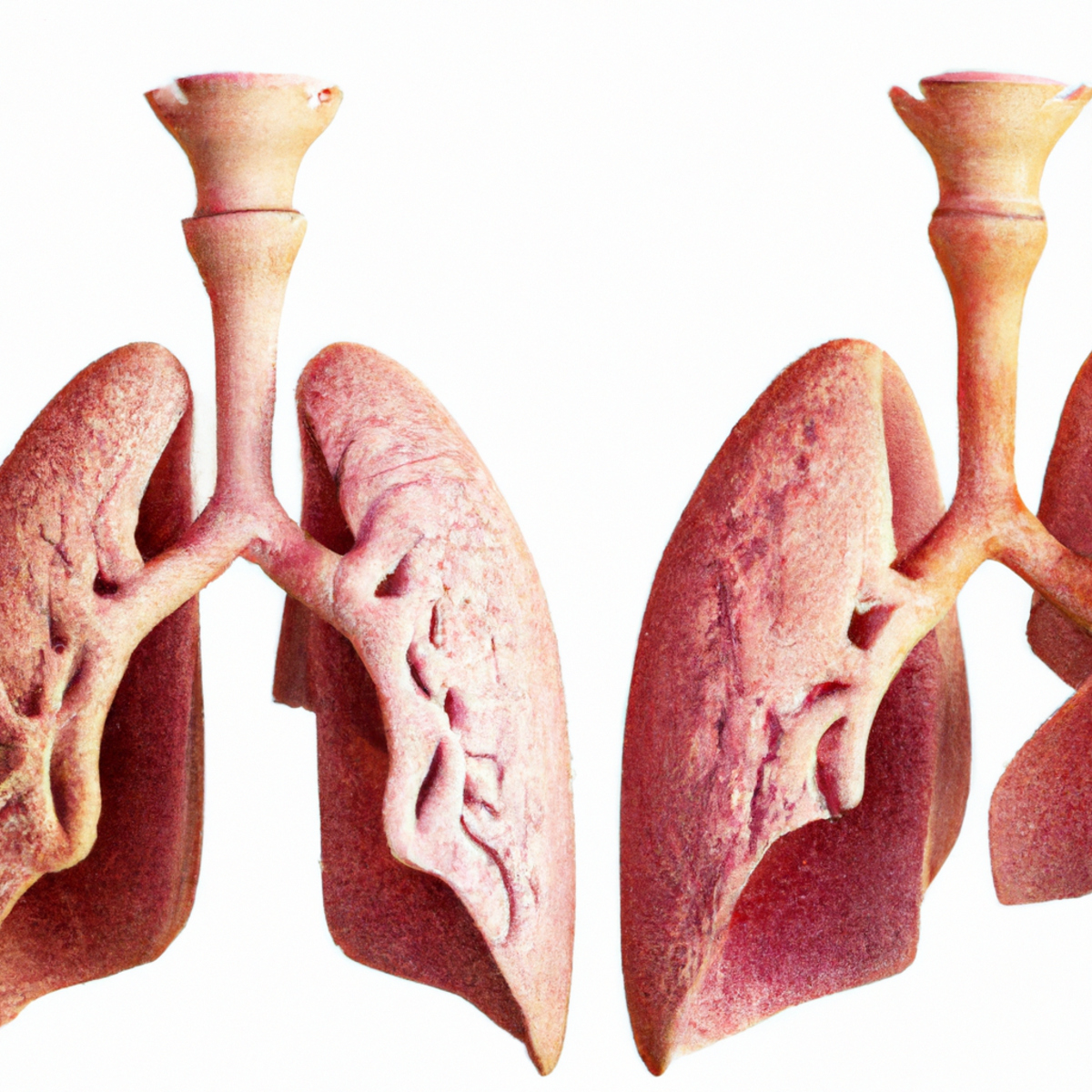 Comparison of healthy lungs and lungs with Primary Ciliary Dyskinesia.