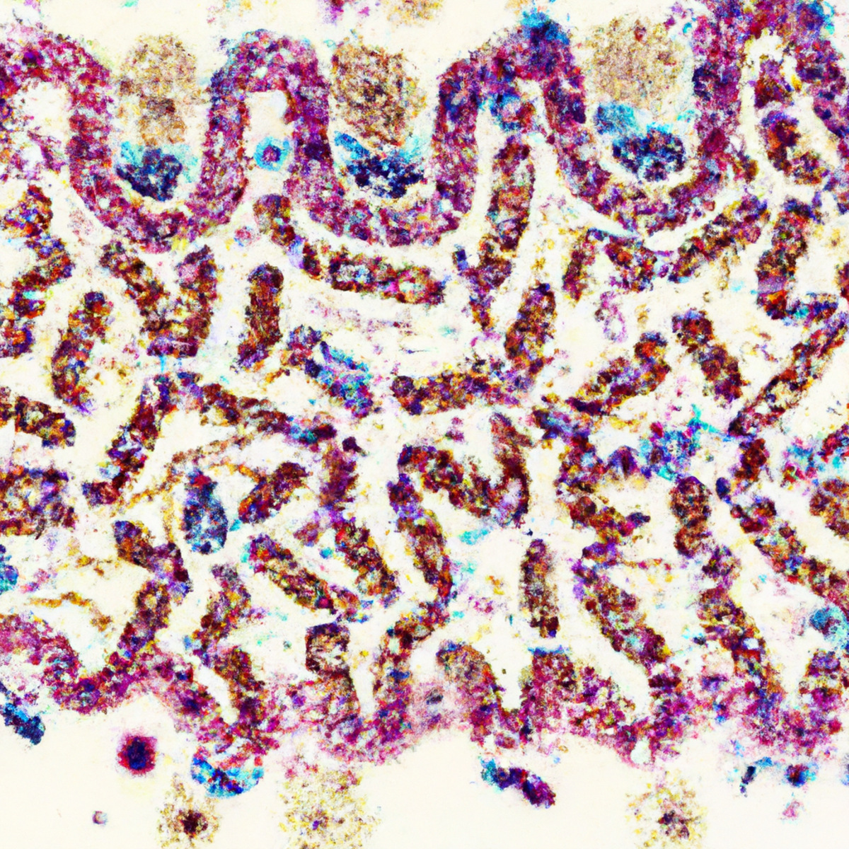 Microscopic schistosome eggs in stained tissue samples, highlighting spleen's role in schistosomiasis progression.
